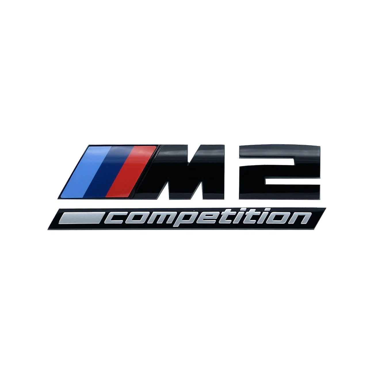Genuine BMW M2 Competition Replacement Badge In Gloss Black