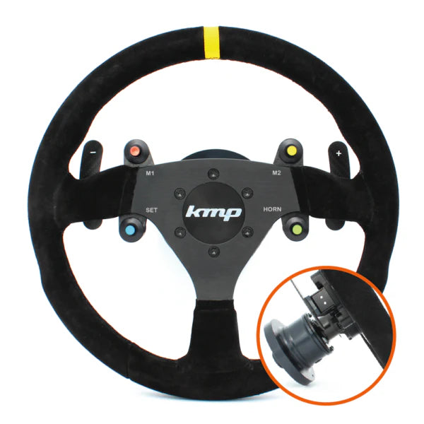 KMP Drivetrain Solutions BMW F8X Racing Steering Wheel (Gen2)