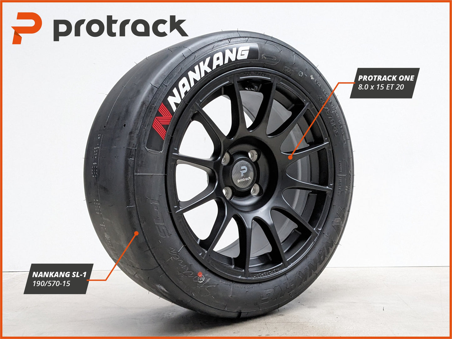 Protrack One Alloy Wheel - Gloss Silver