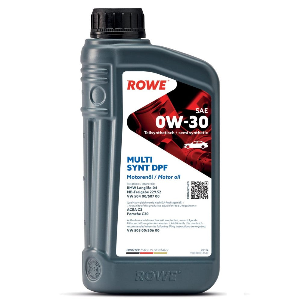 ROWE HIGHTEC MULTI SYNT DPF SAE LL04 0W-30 (1 Litre)