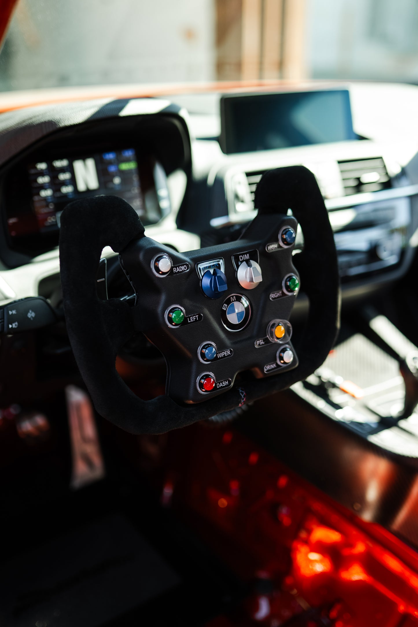 BMW M2 CS Racing - Steering Wheel