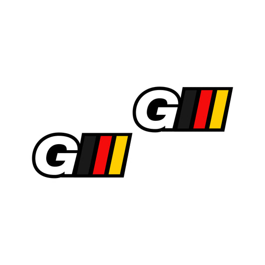 Big G Decal (PAIR)
