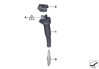 Genuine BMW/ MINI N20 N26 N55 S55 Ignition Coil (Inc. M135i, M235i, F80 M3, 335i)