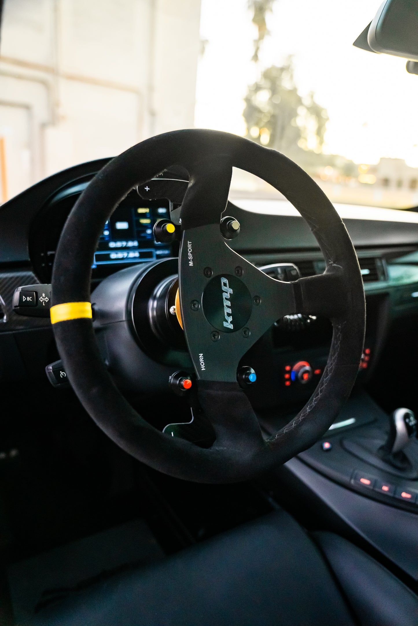 KMP Drivetrain Solutions BMW F8X Racing Steering Wheel (Gen2)