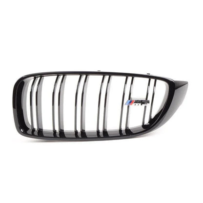 Genuine BMW F80 M3 OEM M Performance Front Grilles In Gloss Black