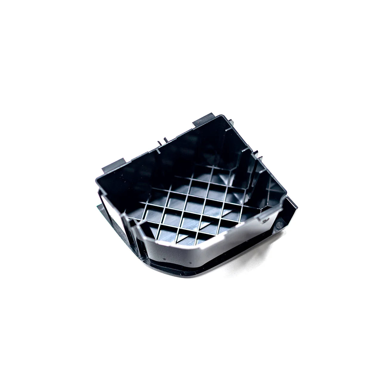  Gloss black centre console unit with BMW M4 Competition badge for BMW G82/G83 vehicles. Underside