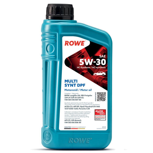 ROWE HIGHTEC MULTI SYNT DPF SAE LL04 5W-30  (1 Litre)