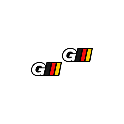 Small G Decal (PAIR)