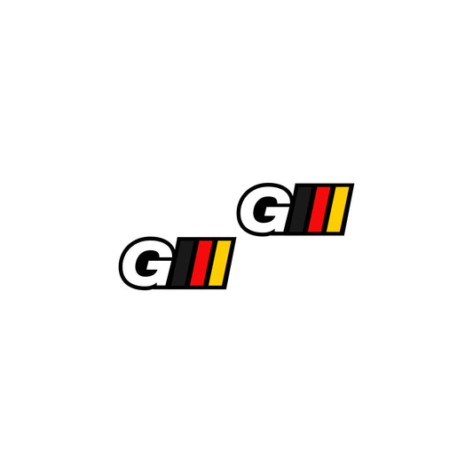 Small G Decal (PAIR)