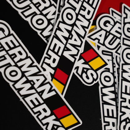 Small German Autowerks Sticker