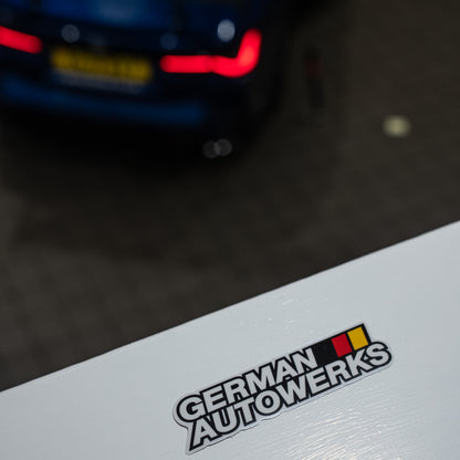 Small German Autowerks Sticker