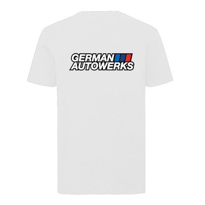 White GAW Oversized T-Shirt 'M Style' - German Autowerks