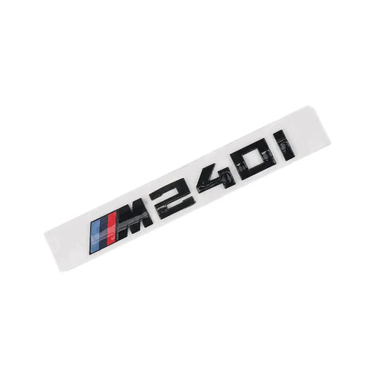 Genuine BMW G42 M240i OEM M Performance Rear Model Badge In Gloss Black